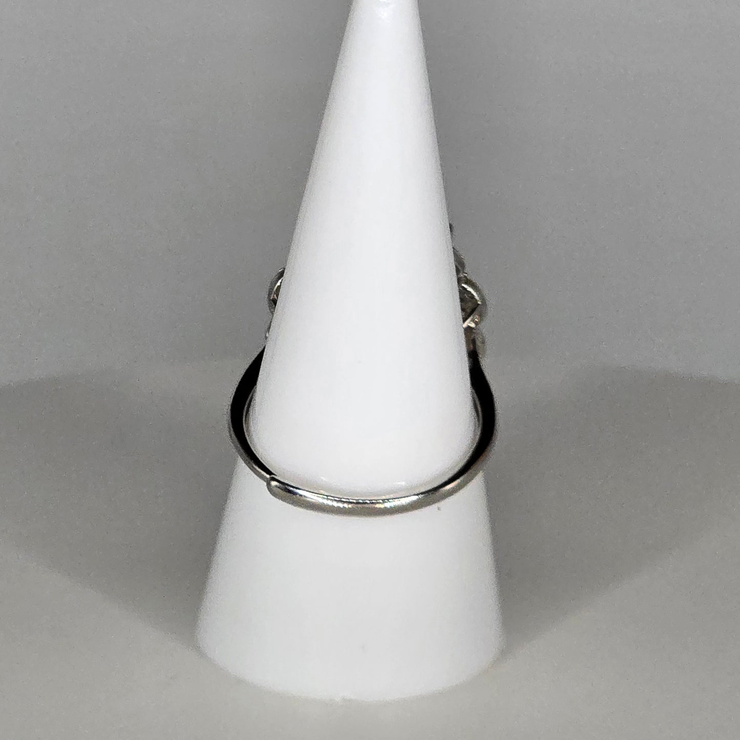 Aurora Bloom Halo Opal Adjustable Ring